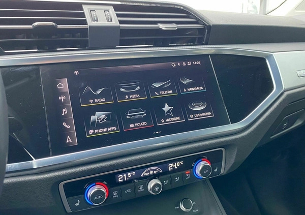 Audi Q3 cena 159900 przebieg: 17622, rok produkcji 2023 z Gdynia małe 407